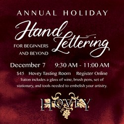 Holiday Hand Lettering