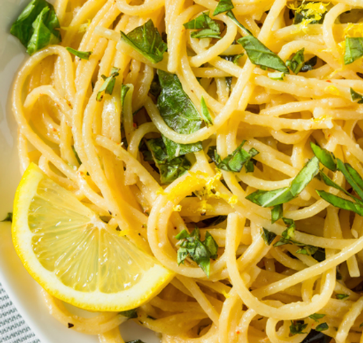 2022 C2 White Blend with Lemon Butter and Herb Pasta